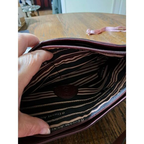 Etienne Aigner Brown Purse Handbag Pocket Book - Picture 9 of 12
